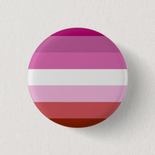 Chapa Redonda De 2,5 Cm Bandera lesbiana