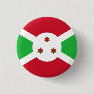 Chapa Redonda De 2,5 Cm Bandera Patriótica de Burundi