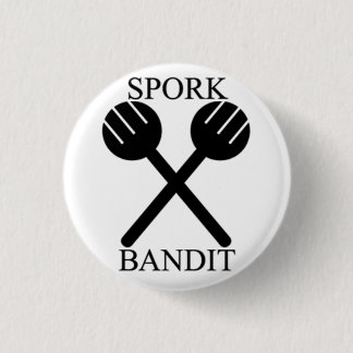 Chapa Redonda De 2,5 Cm Bandido de Spork