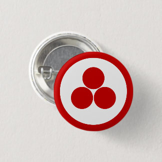 CHAPA REDONDA DE 2,5 CM BANNER OF PEACE