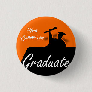 Chapa Redonda De 2,5 Cm Beatiful Happy Graduals Day