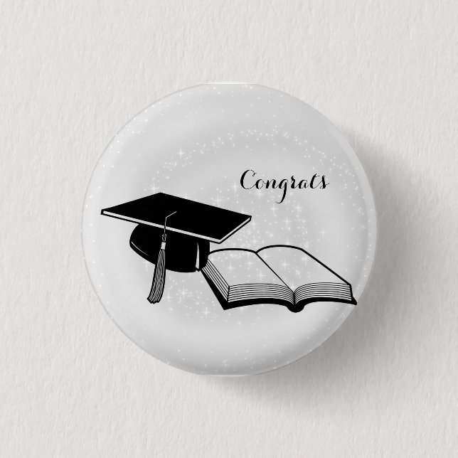 Chapa Redonda De 2,5 Cm Beatiful Happy Graduals Day (Anverso)