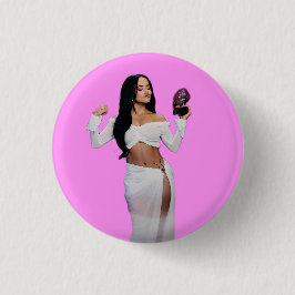 Chapa Redonda De 2,5 Cm Becky