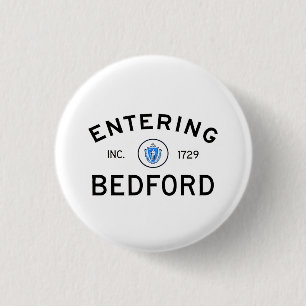 Chapa Redonda De 2,5 Cm Bedford que entra