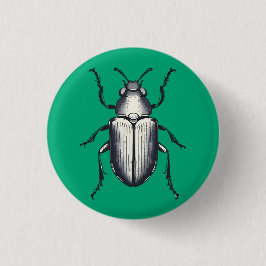 Chapa Redonda De 2,5 Cm Beetle