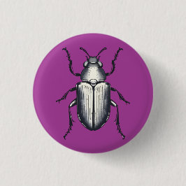 Chapa Redonda De 2,5 Cm Beetle
