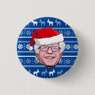 Chapa Redonda De 2,5 Cm BERNIE SANDERS Hannukah