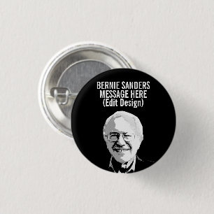 Chapa Redonda De 2,5 Cm Bernie Sanders Personalizado