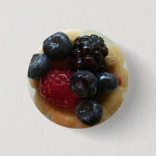 Chapa Redonda De 2,5 Cm Berry Tart