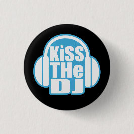 Chapa Redonda De 2,5 Cm Bese a DJ