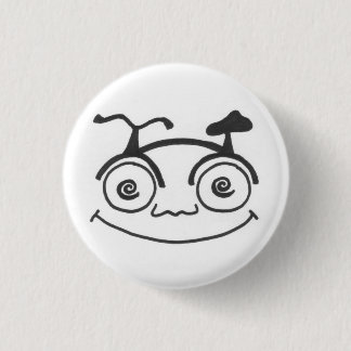 Chapa Redonda De 2,5 Cm ¿bici conseguida?  Bici en el cerebro