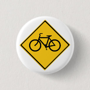 Chapa Redonda De 2,5 Cm Bicicleta de Rótulo por carretera