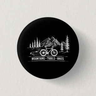 Chapa Redonda De 2,5 Cm Bicicletas Mountain Trail - Bicicleta ciclista