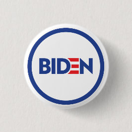 Chapa Redonda De 2,5 Cm Biden
