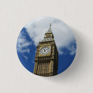 Chapa Redonda De 2,5 Cm Big Ben, Londres, Inglaterra