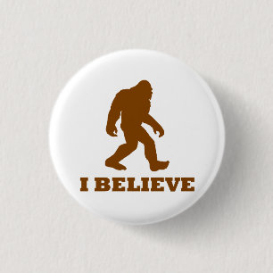 Chapa Redonda De 2,5 Cm Bigfoot I cree