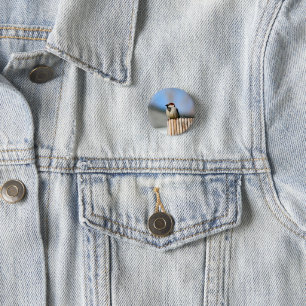 Chapa Redonda De 2,5 Cm Bird
