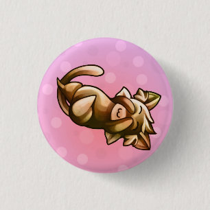 Chapa Redonda De 2,5 Cm BittyKittyPeekaboo