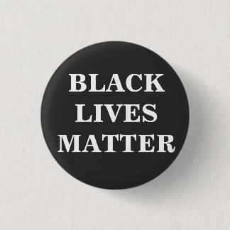 Chapa Redonda De 2,5 Cm Black Lives Matter