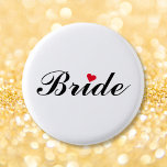 Chapa Redonda De 2,5 Cm Boda de novia Bachelorette Party Pin Button<br><div class="desc">Hermoso,  elegante,  divertido,  fresco,  personalizado,  personalizado,  elegante botón de fondo redondo para la novia de ducha de novia,  despedida de soltera,  fiesta de boda.</div>