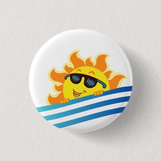 Chapa Redonda De 2,5 Cm Bolsa de mano Sonrisa Sol