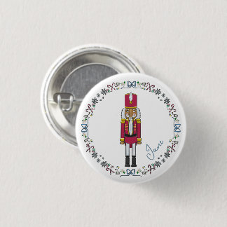 Chapa Redonda De 2,5 Cm Bolsa de Navidad del Príncipe Cascanueces Personal