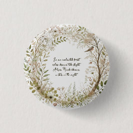 Chapa Redonda De 2,5 Cm Bosque etéreo encantado