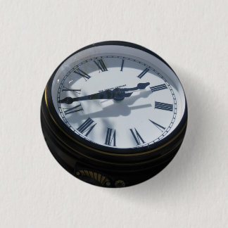 Chapa Redonda De 2,5 Cm ¡"Botón del reloj! "
