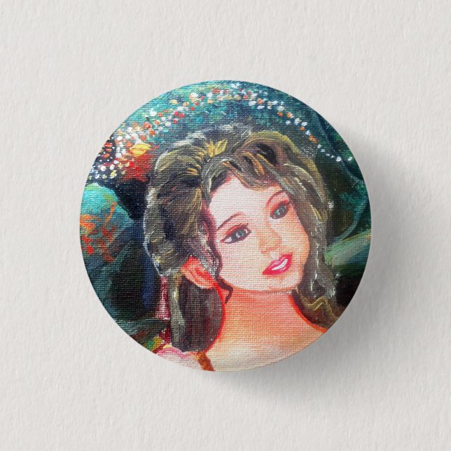 Chapa Redonda De 2,5 Cm Botones Barbi (Anverso)