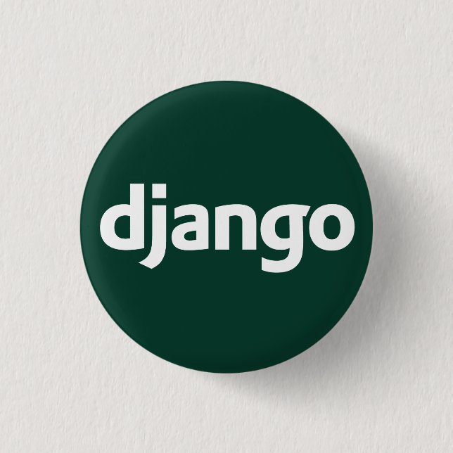 Chapa Redonda De 2,5 Cm Botones de Django (Anverso)