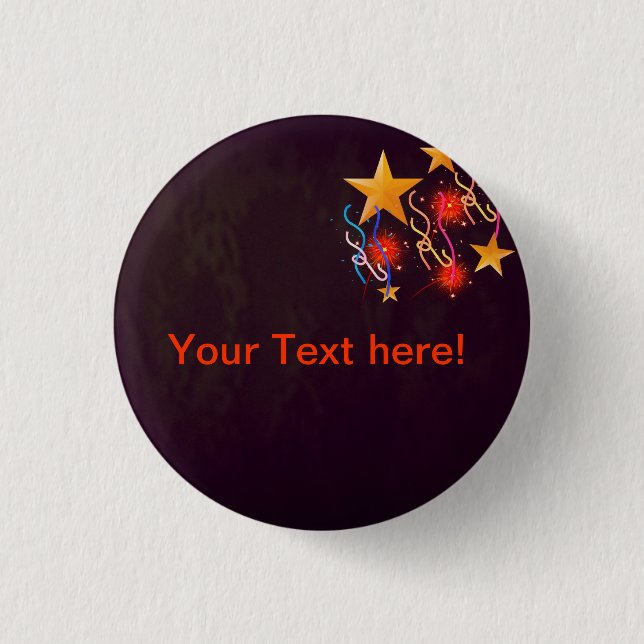 Chapa Redonda De 2,5 Cm Botones de la campaña (Anverso)