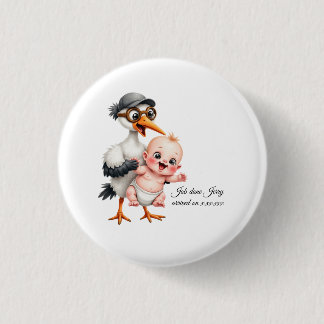 Chapa Redonda De 2,5 Cm Botones de pegatinas divertidos para baby shower a
