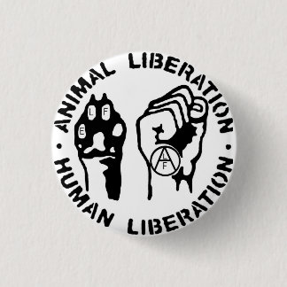 Chapa Redonda De 2,5 Cm Bottom libertação animal