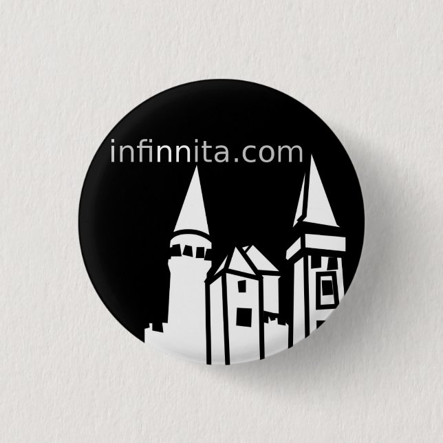 Chapa Redonda De 2,5 Cm Bottom Princesa de Cristal (Anverso)