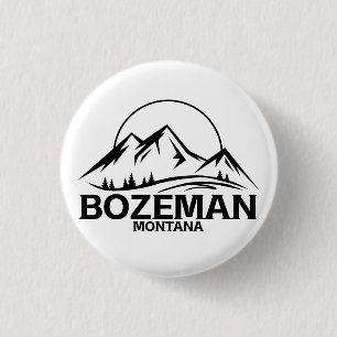 Chapa Redonda De 2,5 Cm Bozeman, Montana