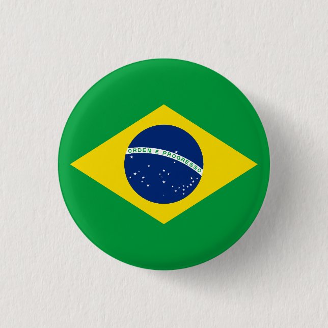 Chapa Redonda De 2,5 Cm Brasil (Anverso)