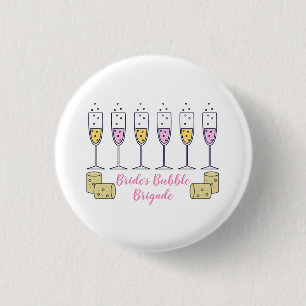 Chapa Redonda De 2,5 Cm Bride's Brigade