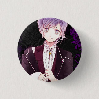 Chapa Redonda De 2,5 Cm Broche Diabolik Lovers Kanato