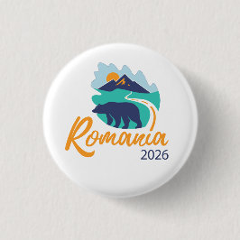 Chapa Redonda De 2,5 Cm Bucharest Romania 2026 International Convention
