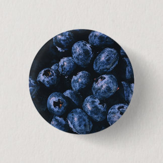 Chapa Redonda De 2,5 Cm Bunch Orgánico Ripe de Blueberries