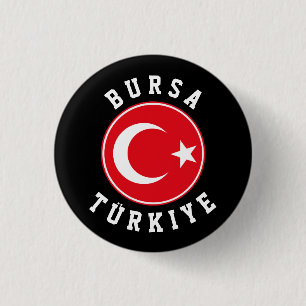 Chapa Redonda De 2,5 Cm Bursa, Turquía