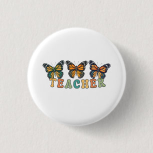 Chapa Redonda De 2,5 Cm Butterflies Fly High