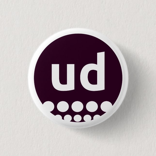 Chapa Redonda De 2,5 Cm Button (Anverso)