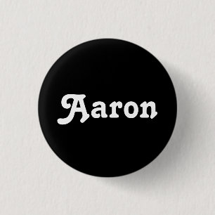 Chapa Redonda De 2,5 Cm Button Aaron
