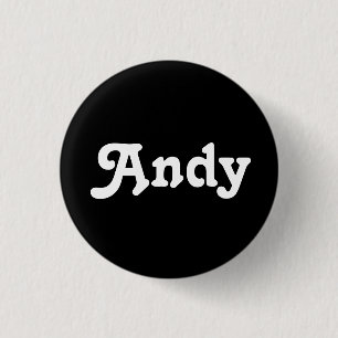 Chapa Redonda De 2,5 Cm Button Andy