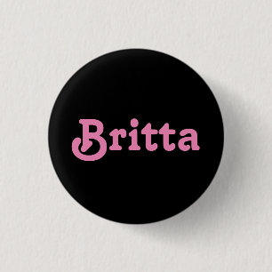 Chapa Redonda De 2,5 Cm Button Britta