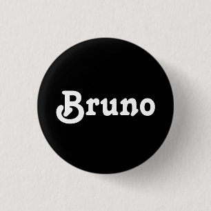 Chapa Redonda De 2,5 Cm Button Bruno