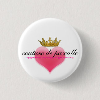 Chapa Redonda De 2,5 Cm button couture de pascalle…