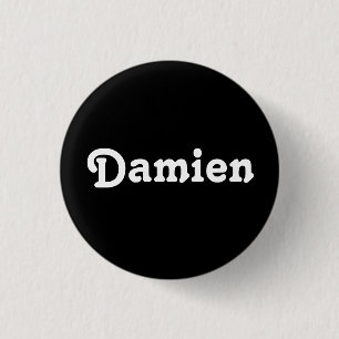 Chapa Redonda De 2,5 Cm Button Damien