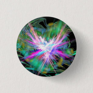 Chapa Redonda De 2,5 Cm Button energía positiva